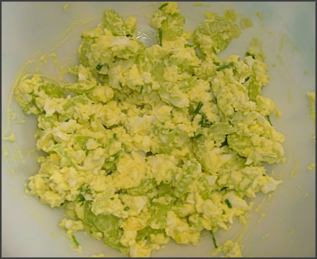 Egg Salad Sandwich Spread Recipe ~ Becky Cooks Lightly